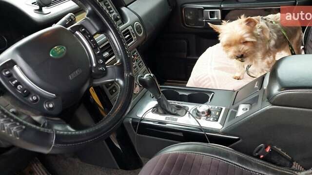 Черный Ленд Ровер Рендж Ровер, объемом двигателя 3.63 л и пробегом 320 тыс. км за 15000 $, фото 19 на Automoto.ua