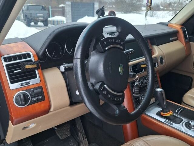 Черный Ленд Ровер Рендж Ровер, объемом двигателя 3.6 л и пробегом 475 тыс. км за 13000 $, фото 5 на Automoto.ua
