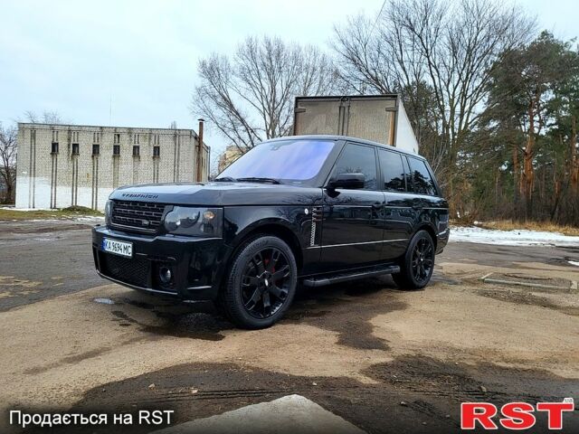 Черный Ленд Ровер Рендж Ровер, объемом двигателя 4.2 л и пробегом 240 тыс. км за 14999 $, фото 2 на Automoto.ua