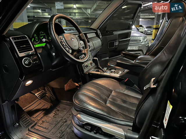Черный Ленд Ровер Рендж Ровер, объемом двигателя 4.2 л и пробегом 245 тыс. км за 18500 $, фото 13 на Automoto.ua