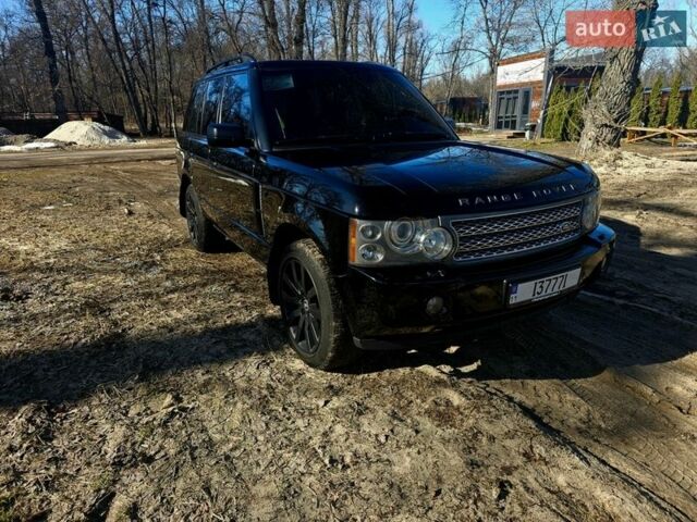 Черный Ленд Ровер Рендж Ровер, объемом двигателя 3.6 л и пробегом 320 тыс. км за 14500 $, фото 1 на Automoto.ua