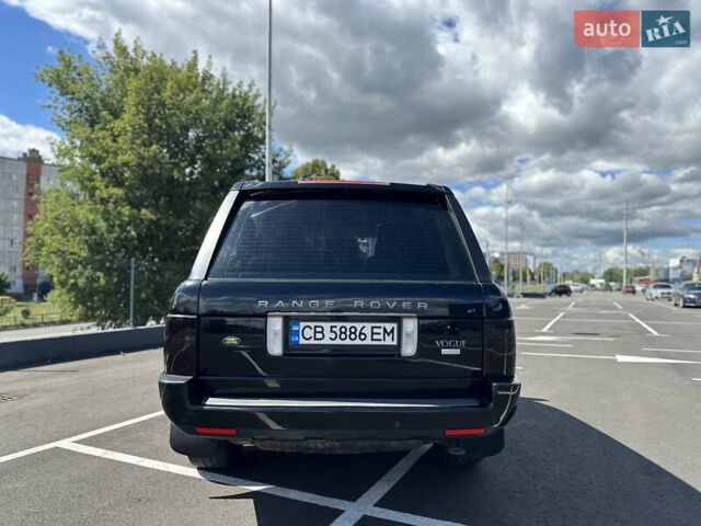 Черный Ленд Ровер Рендж Ровер, объемом двигателя 3.6 л и пробегом 294 тыс. км за 11000 $, фото 1 на Automoto.ua