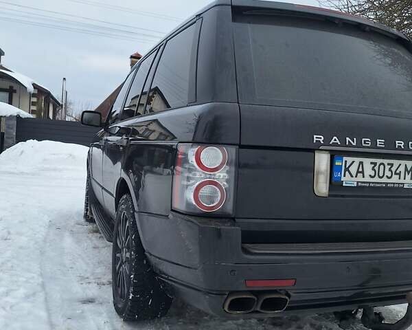 Черный Ленд Ровер Рендж Ровер, объемом двигателя 3.63 л и пробегом 475 тыс. км за 13000 $, фото 9 на Automoto.ua