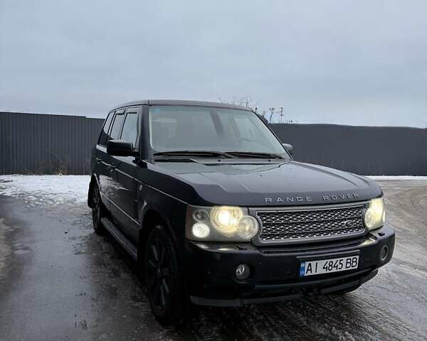 Черный Ленд Ровер Рендж Ровер, объемом двигателя 4.2 л и пробегом 377 тыс. км за 10500 $, фото 13 на Automoto.ua