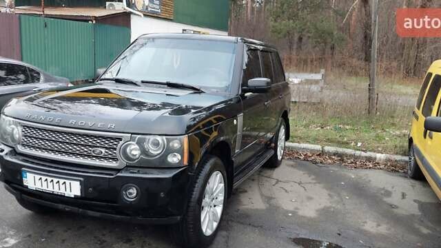 Черный Ленд Ровер Рендж Ровер, объемом двигателя 3.63 л и пробегом 320 тыс. км за 15000 $, фото 21 на Automoto.ua
