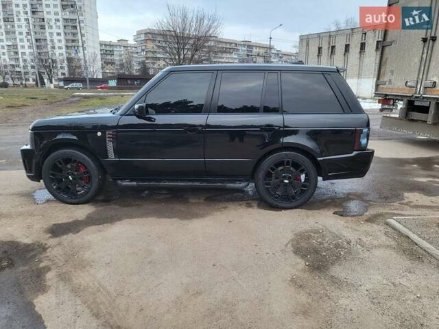 Ленд Ровер Рендж Ровер 2008 в Киеве на Automoto.ua Черный Ленд Ровер Рендж Ровер, объемом двигателя 4.2 л и пробегом 251 тыс. км за 13700 $, фото 4 на Automoto.ua
