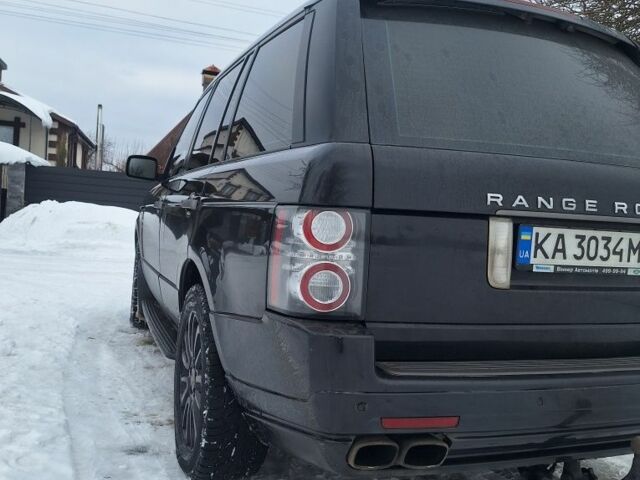 Черный Ленд Ровер Рендж Ровер, объемом двигателя 3.6 л и пробегом 475 тыс. км за 13000 $, фото 9 на Automoto.ua