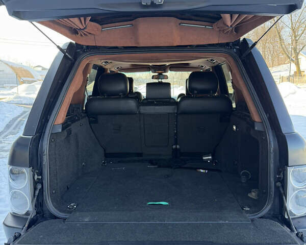 Черный Ленд Ровер Рендж Ровер, объемом двигателя 4.2 л и пробегом 285 тыс. км за 11777 $, фото 18 на Automoto.ua