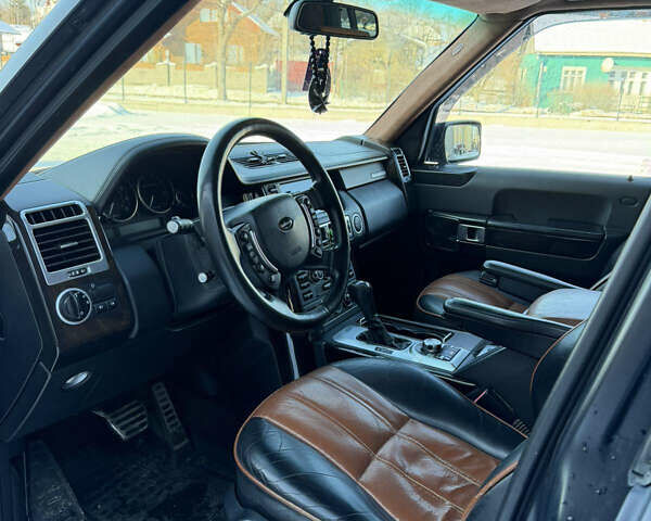 Черный Ленд Ровер Рендж Ровер, объемом двигателя 4.2 л и пробегом 285 тыс. км за 11777 $, фото 9 на Automoto.ua