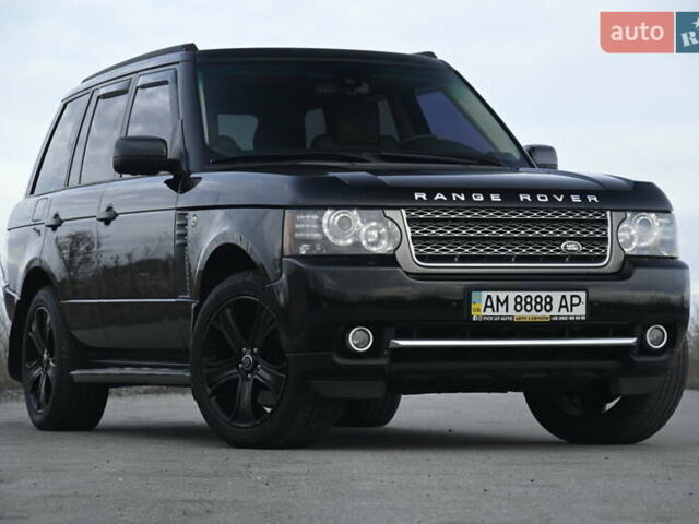 Черный Ленд Ровер Рендж Ровер, объемом двигателя 3.63 л и пробегом 142 тыс. км за 18800 $, фото 1 на Automoto.ua