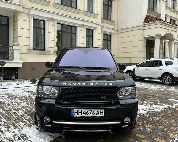 Черный Ленд Ровер Рендж Ровер, объемом двигателя 5 л и пробегом 195 тыс. км за 14500 $, фото 1 на Automoto.ua