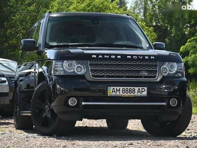 Черный Ленд Ровер Рендж Ровер, объемом двигателя 3.6 л и пробегом 142 тыс. км за 19500 $, фото 1 на Automoto.ua