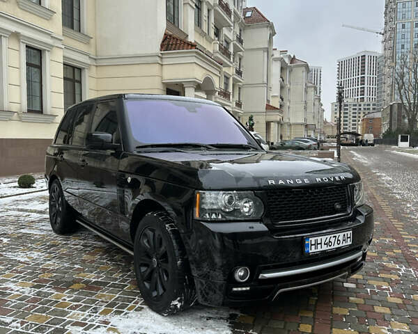 Черный Ленд Ровер Рендж Ровер, объемом двигателя 5 л и пробегом 195 тыс. км за 14500 $, фото 2 на Automoto.ua