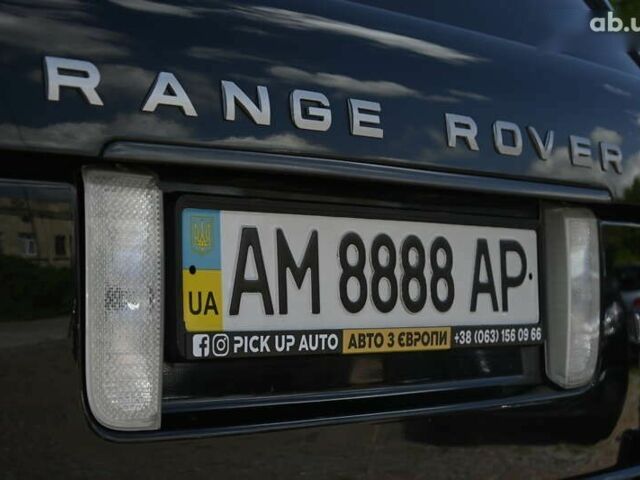 Черный Ленд Ровер Рендж Ровер, объемом двигателя 3.6 л и пробегом 142 тыс. км за 19500 $, фото 17 на Automoto.ua