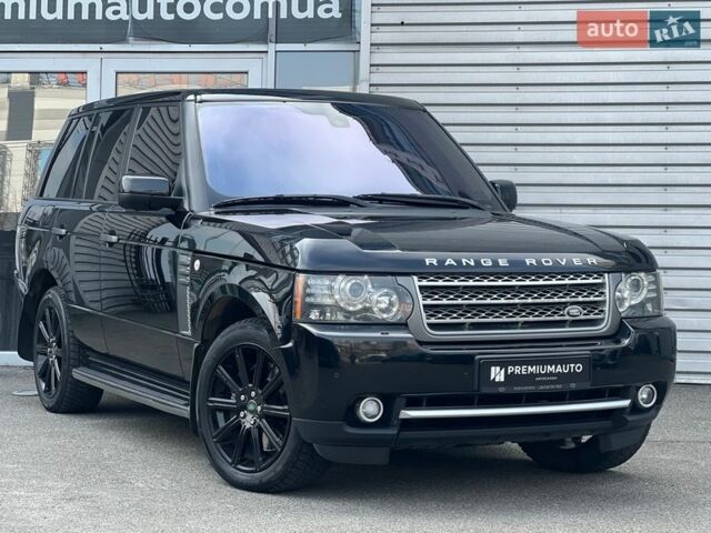 Чорний Ленд Ровер Рендж Ровер, об'ємом двигуна 5 л та пробігом 217 тис. км за 13900 $, фото 2 на Automoto.ua