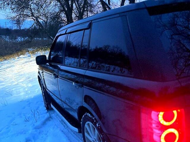 Черный Ленд Ровер Рендж Ровер, объемом двигателя 5 л и пробегом 315 тыс. км за 15000 $, фото 3 на Automoto.ua