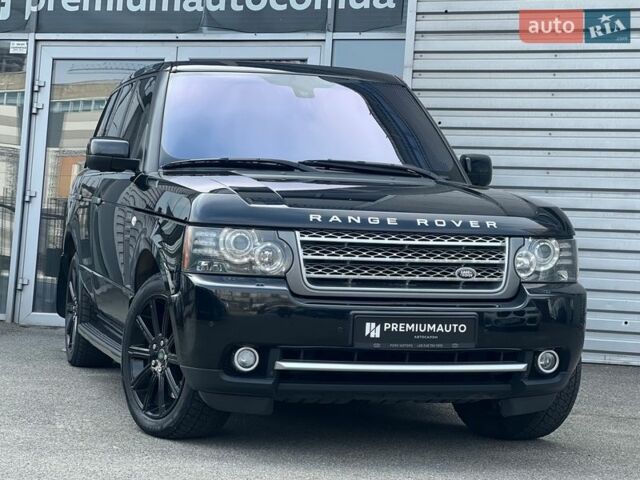 Чорний Ленд Ровер Рендж Ровер, об'ємом двигуна 5 л та пробігом 217 тис. км за 13900 $, фото 1 на Automoto.ua