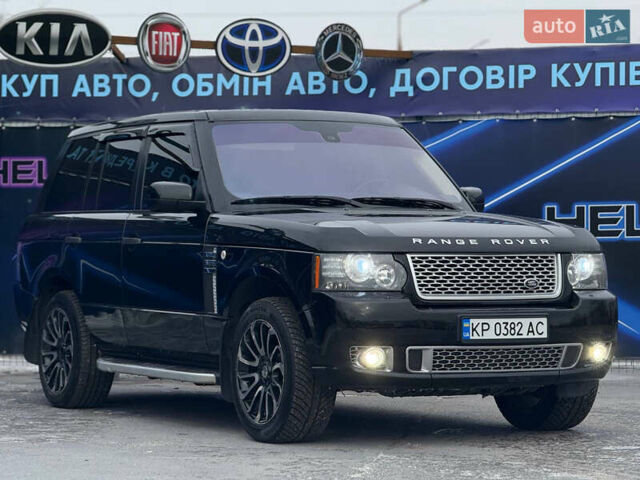 Черный Ленд Ровер Рендж Ровер, объемом двигателя 5 л и пробегом 189 тыс. км за 13300 $, фото 3 на Automoto.ua