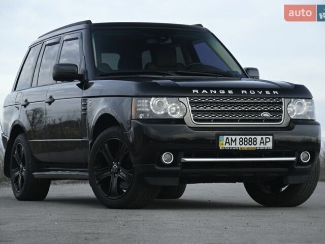 Черный Ленд Ровер Рендж Ровер, объемом двигателя 3.63 л и пробегом 142 тыс. км за 18800 $, фото 1 на Automoto.ua