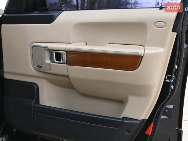 Черный Ленд Ровер Рендж Ровер, объемом двигателя 3.63 л и пробегом 142 тыс. км за 18800 $, фото 47 на Automoto.ua