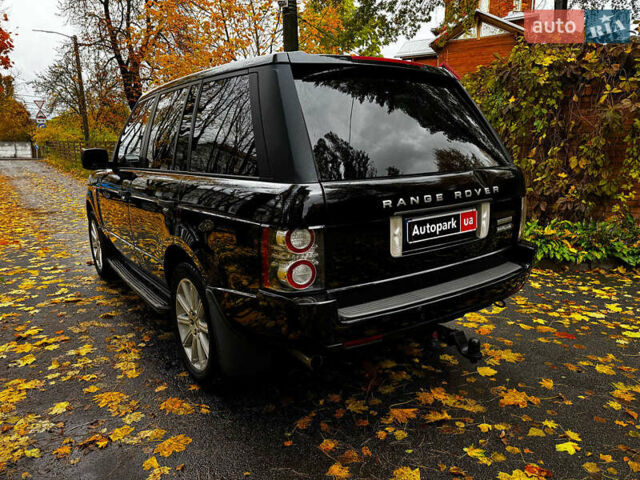 Ленд Ровер Рендж Ровер 2009 в Киеве на Automoto.ua Черный Ленд Ровер Рендж Ровер, объемом двигателя 4.4 л и пробегом 107 тыс. км за 16540 $, фото 8 на Automoto.ua