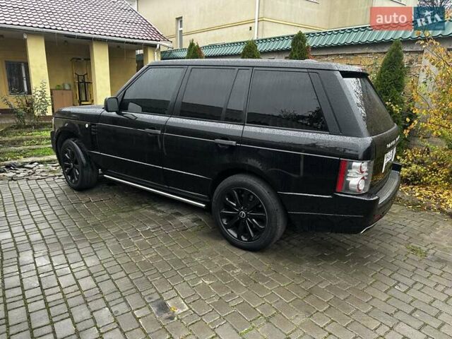 Чорний Ленд Ровер Рендж Ровер, об'ємом двигуна 5 л та пробігом 189 тис. км за 14500 $, фото 3 на Automoto.ua
