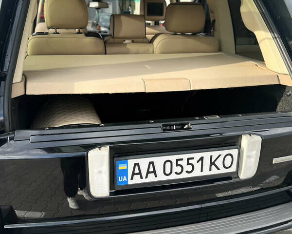 Черный Ленд Ровер Рендж Ровер, объемом двигателя 5 л и пробегом 167 тыс. км за 17400 $, фото 7 на Automoto.ua