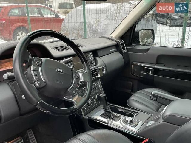 Черный Ленд Ровер Рендж Ровер, объемом двигателя 5 л и пробегом 150 тыс. км за 19800 $, фото 6 на Automoto.ua