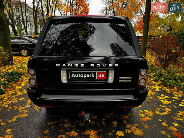 Ленд Ровер Рендж Ровер 2009 в Киеве на Automoto.ua Черный Ленд Ровер Рендж Ровер, объемом двигателя 4.4 л и пробегом 107 тыс. км за 16540 $, фото 6 на Automoto.ua