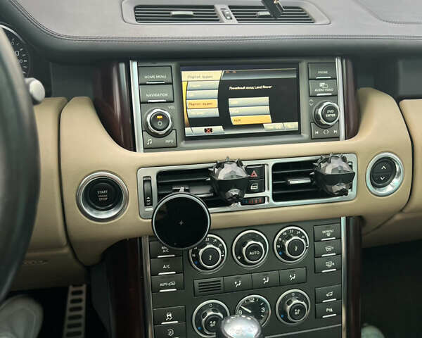 Черный Ленд Ровер Рендж Ровер, объемом двигателя 5 л и пробегом 167 тыс. км за 17400 $, фото 15 на Automoto.ua