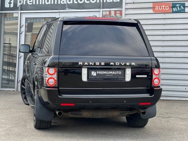 Чорний Ленд Ровер Рендж Ровер, об'ємом двигуна 5 л та пробігом 217 тис. км за 13900 $, фото 6 на Automoto.ua