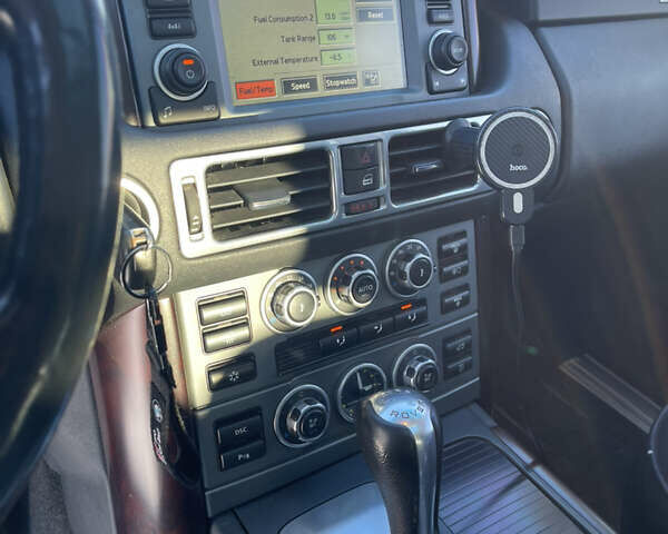 Черный Ленд Ровер Рендж Ровер, объемом двигателя 3.63 л и пробегом 315 тыс. км за 14500 $, фото 7 на Automoto.ua