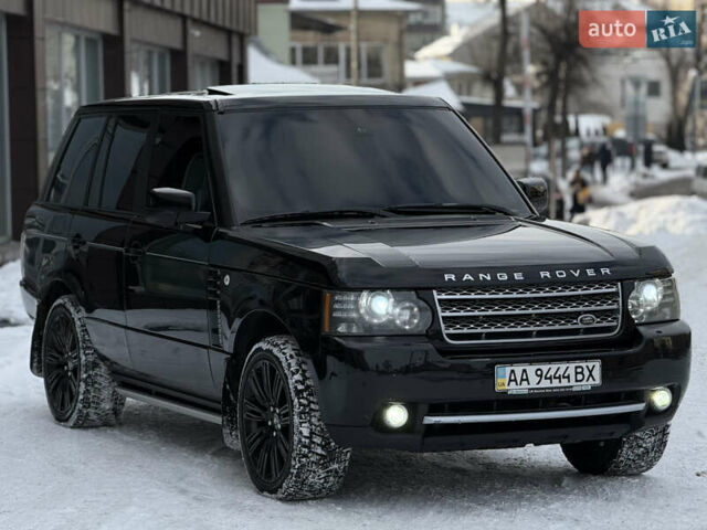 Чорний Ленд Ровер Рендж Ровер, об'ємом двигуна 5 л та пробігом 212 тис. км за 13999 $, фото 1 на Automoto.ua