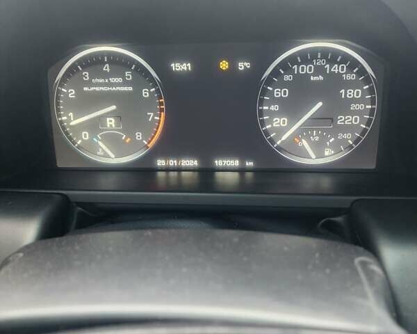 Чорний Ленд Ровер Рендж Ровер, об'ємом двигуна 5 л та пробігом 179 тис. км за 17500 $, фото 13 на Automoto.ua