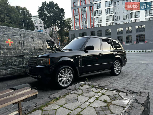 Чорний Ленд Ровер Рендж Ровер, об'ємом двигуна 5 л та пробігом 250 тис. км за 18500 $, фото 12 на Automoto.ua