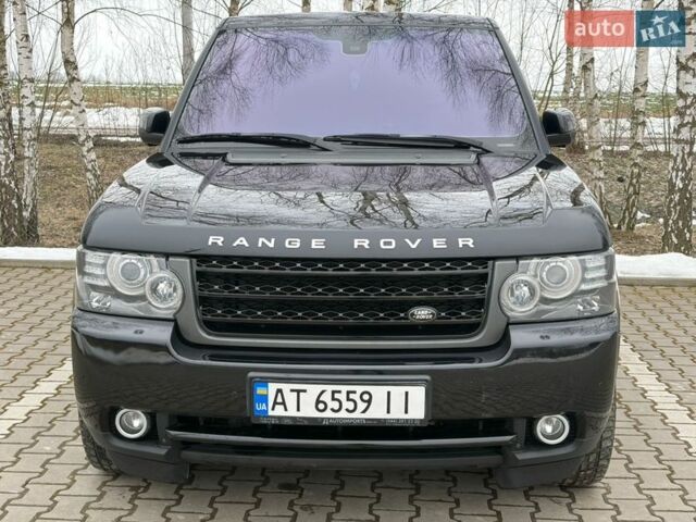 Черный Ленд Ровер Рендж Ровер, объемом двигателя 5 л и пробегом 220 тыс. км за 14000 $, фото 9 на Automoto.ua