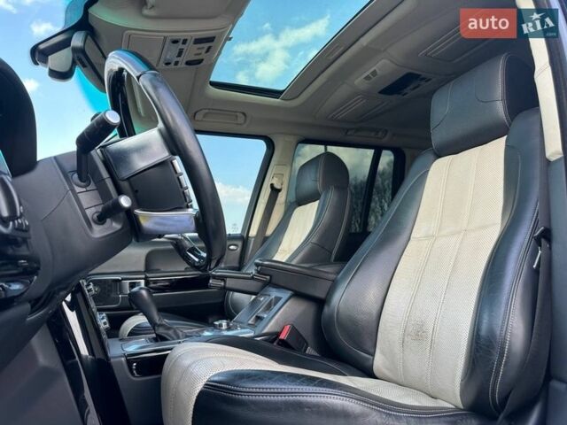 Чорний Ленд Ровер Рендж Ровер, об'ємом двигуна 5 л та пробігом 179 тис. км за 15800 $, фото 6 на Automoto.ua