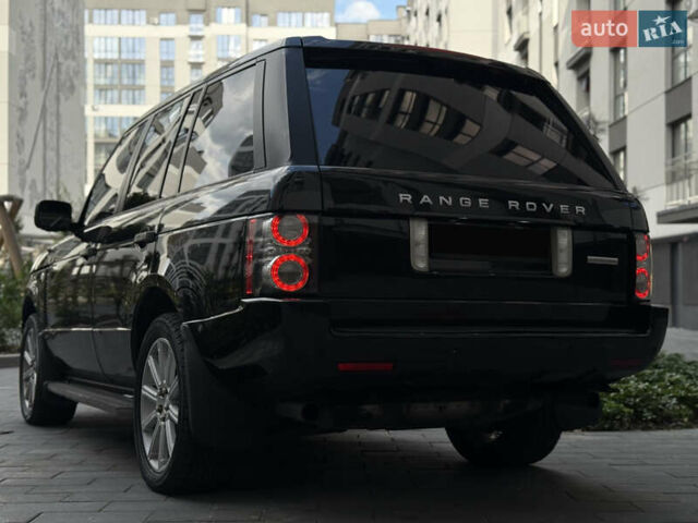 Чорний Ленд Ровер Рендж Ровер, об'ємом двигуна 5 л та пробігом 250 тис. км за 12500 $, фото 15 на Automoto.ua