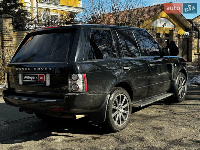 Чорний Ленд Ровер Рендж Ровер, об'ємом двигуна 5 л та пробігом 280 тис. км за 15490 $, фото 2 на Automoto.ua