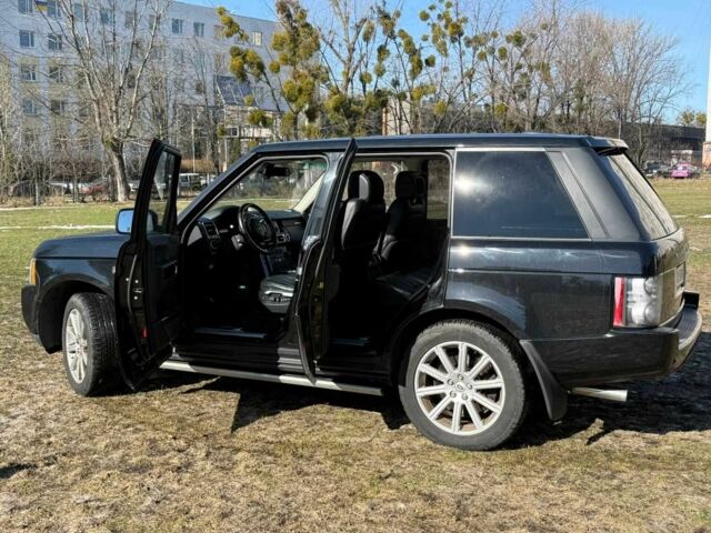 Черный Ленд Ровер Рендж Ровер, объемом двигателя 5 л и пробегом 172 тыс. км за 12300 $, фото 13 на Automoto.ua