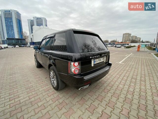 Черный Ленд Ровер Рендж Ровер, объемом двигателя 3.63 л и пробегом 235 тыс. км за 16900 $, фото 10 на Automoto.ua