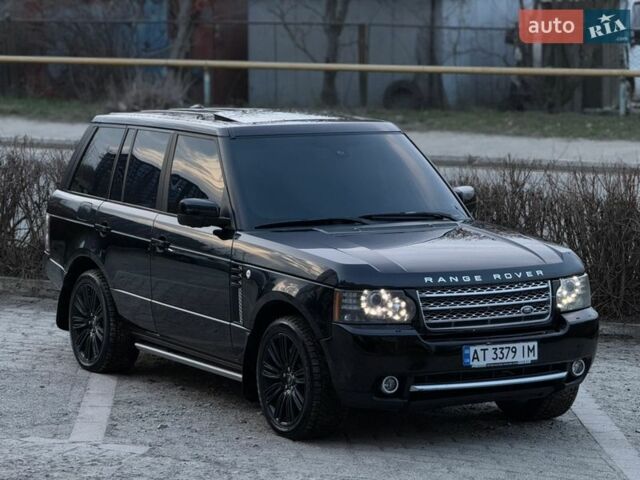 Черный Ленд Ровер Рендж Ровер, объемом двигателя 5 л и пробегом 215 тыс. км за 12999 $, фото 1 на Automoto.ua