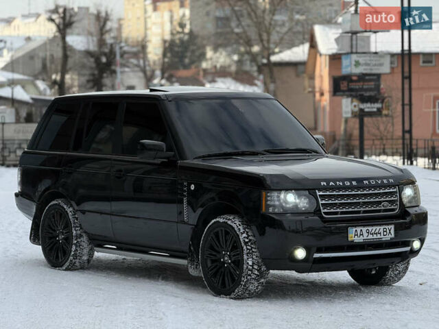 Чорний Ленд Ровер Рендж Ровер, об'ємом двигуна 5 л та пробігом 212 тис. км за 13999 $, фото 2 на Automoto.ua