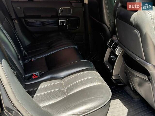 Чорний Ленд Ровер Рендж Ровер, об'ємом двигуна 3.6 л та пробігом 280 тис. км за 18290 $, фото 22 на Automoto.ua