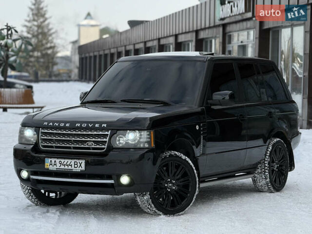 Черный Ленд Ровер Рендж Ровер, объемом двигателя 5 л и пробегом 212 тыс. км за 12999 $, фото 12 на Automoto.ua