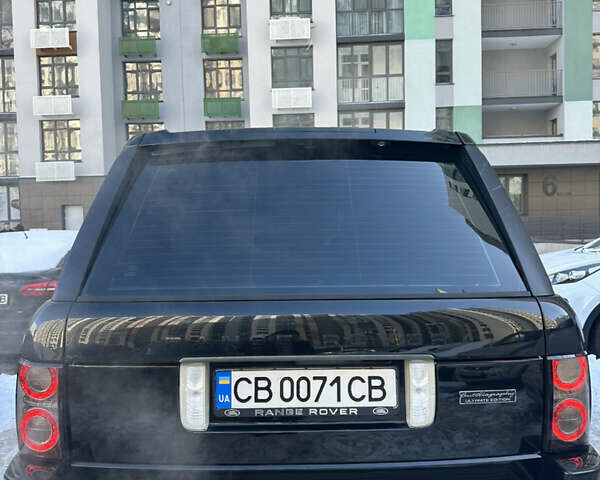 Чорний Ленд Ровер Рендж Ровер, об'ємом двигуна 5 л та пробігом 187 тис. км за 14900 $, фото 74 на Automoto.ua