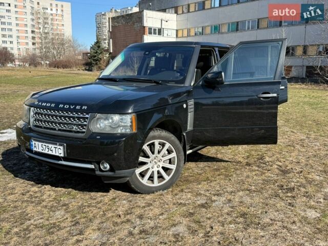 Черный Ленд Ровер Рендж Ровер, объемом двигателя 5 л и пробегом 172 тыс. км за 11900 $, фото 10 на Automoto.ua