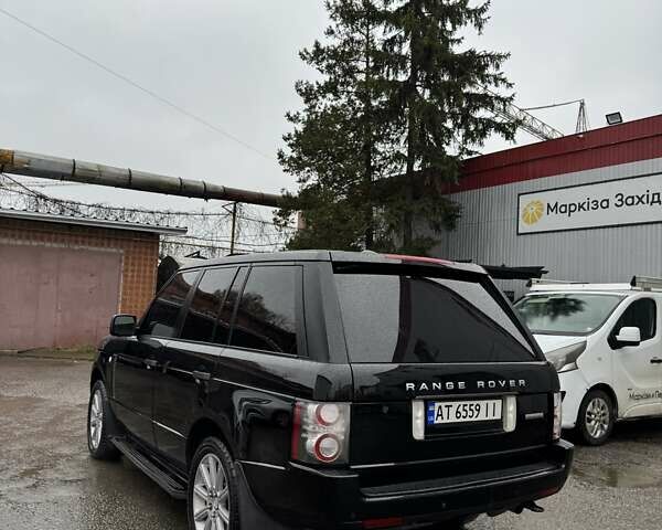 Черный Ленд Ровер Рендж Ровер, объемом двигателя 5 л и пробегом 252 тыс. км за 13200 $, фото 7 на Automoto.ua