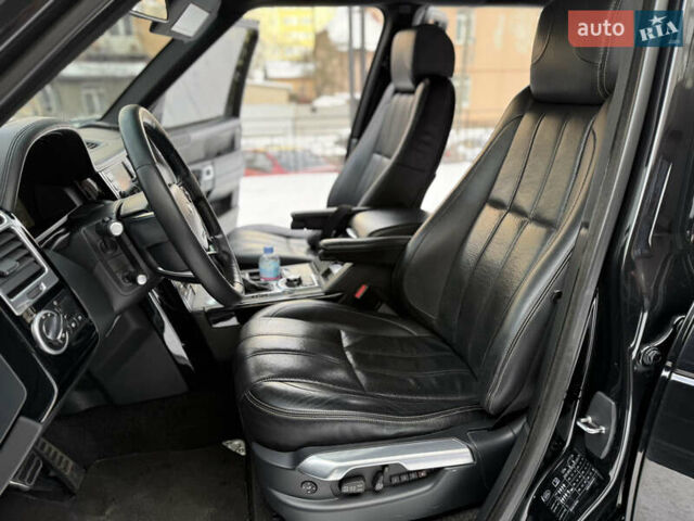 Чорний Ленд Ровер Рендж Ровер, об'ємом двигуна 5 л та пробігом 212 тис. км за 13999 $, фото 28 на Automoto.ua
