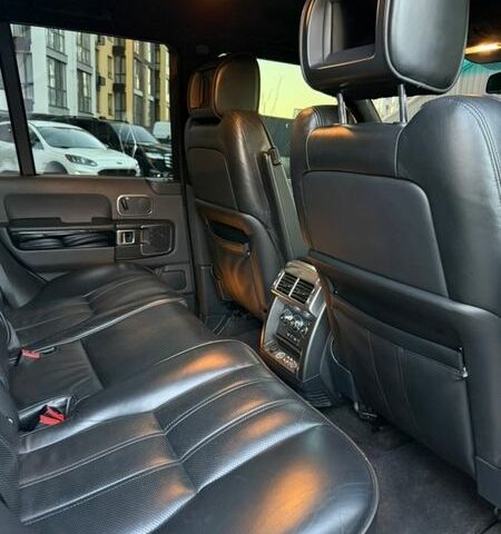 Черный Ленд Ровер Рендж Ровер, объемом двигателя 5 л и пробегом 286 тыс. км за 14900 $, фото 17 на Automoto.ua